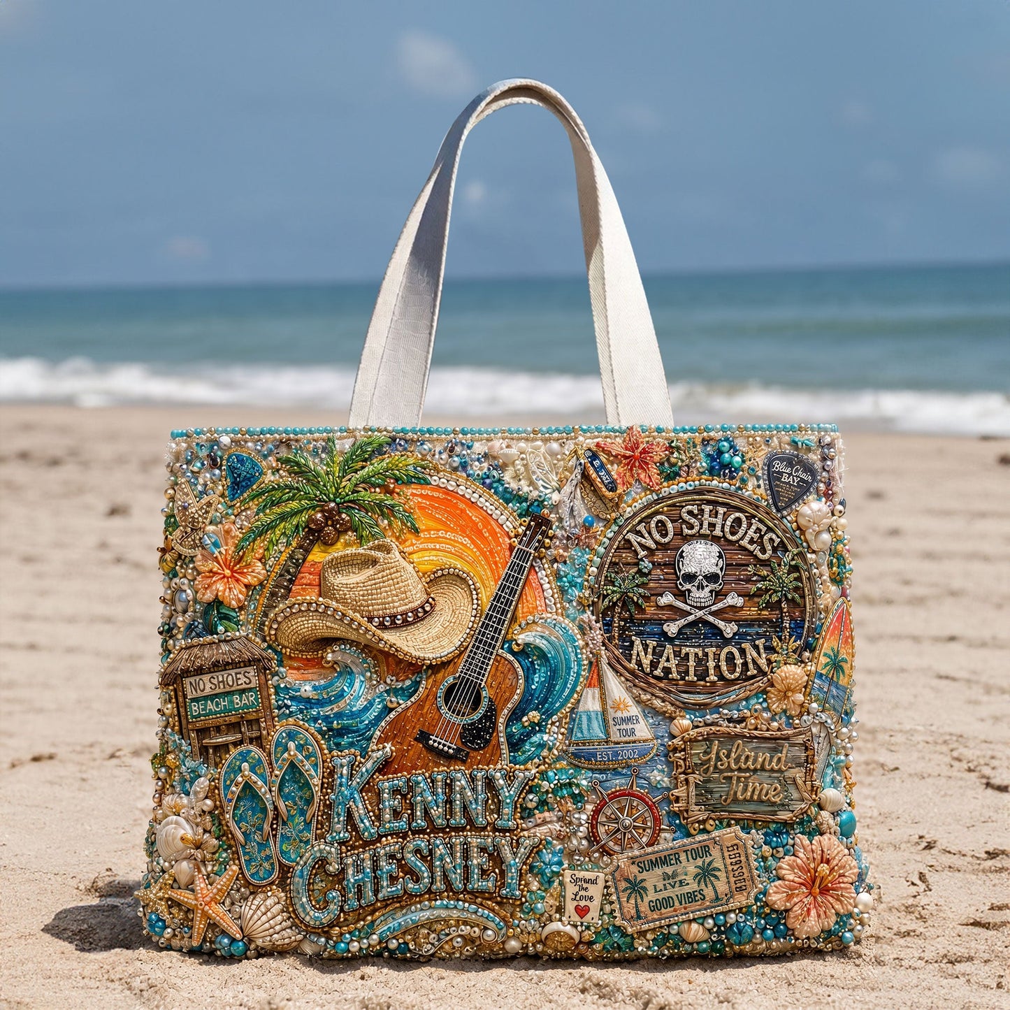 KNCN Summer Vibes Tote Bag HTTT