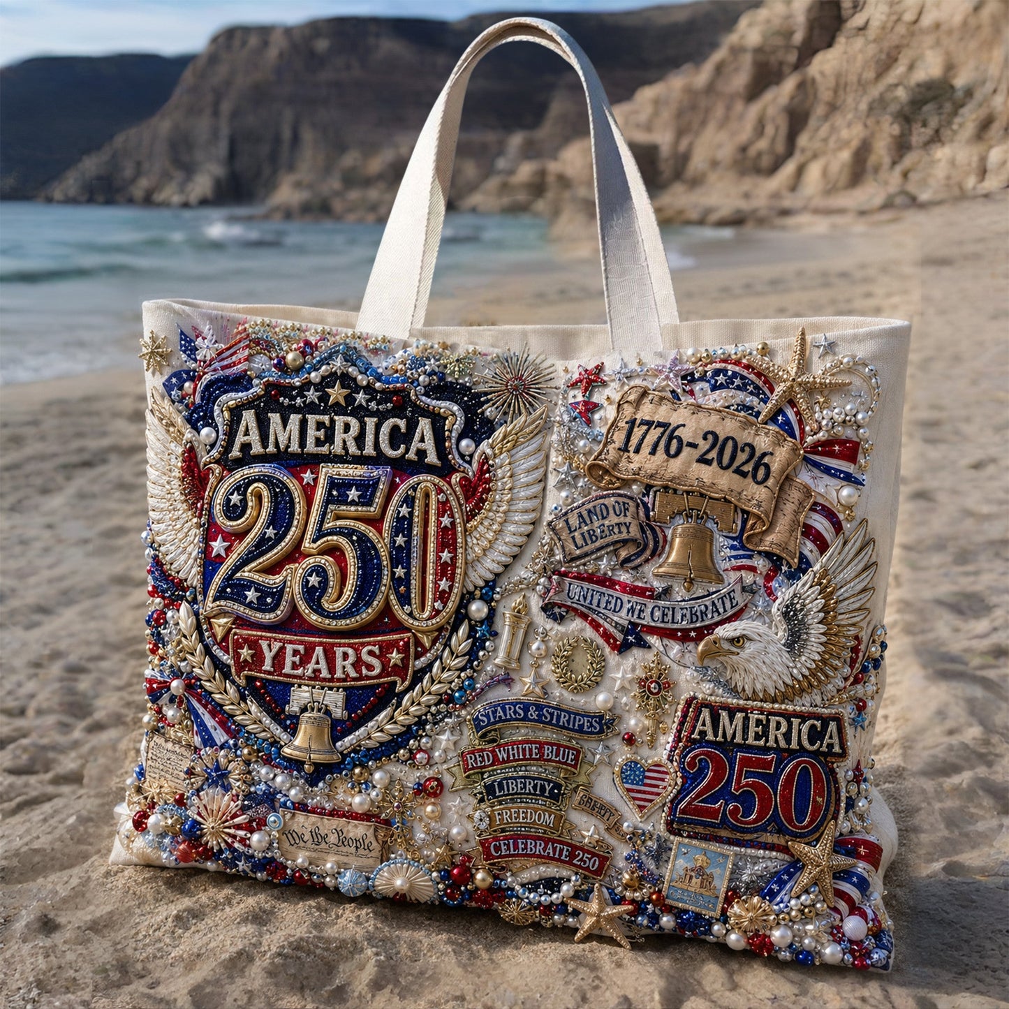 US250 Summer Vibes Tote Bag HTTT