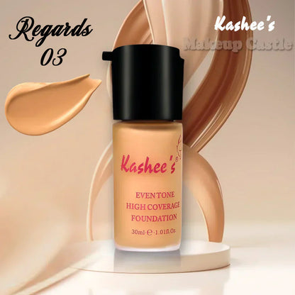 kashee's Liquid Foundation Eventone High Coverage 48 Hours Water Proof