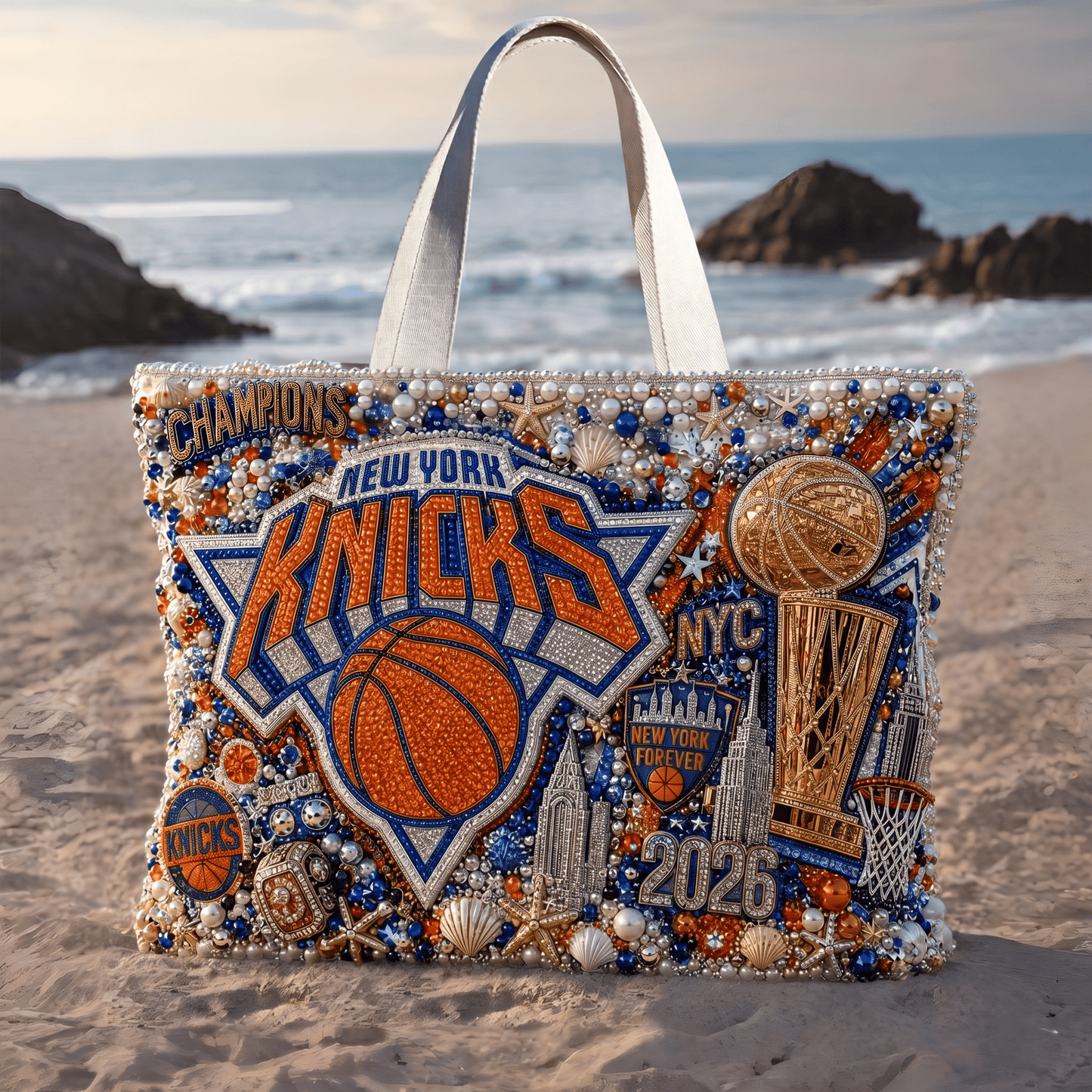 NYK Summer Vibes Tote Bag HTTT