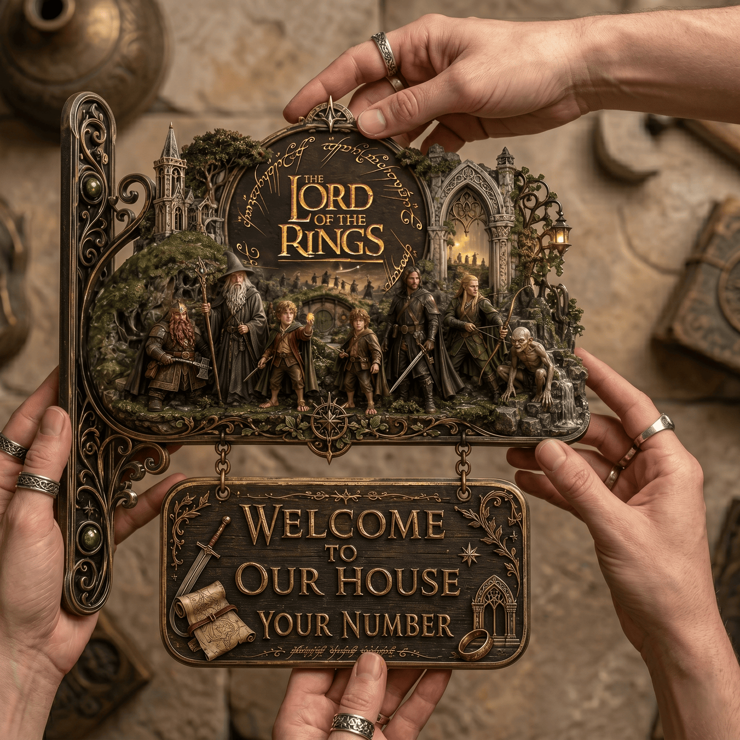 LOTR Premium Welcome Sign TNSM