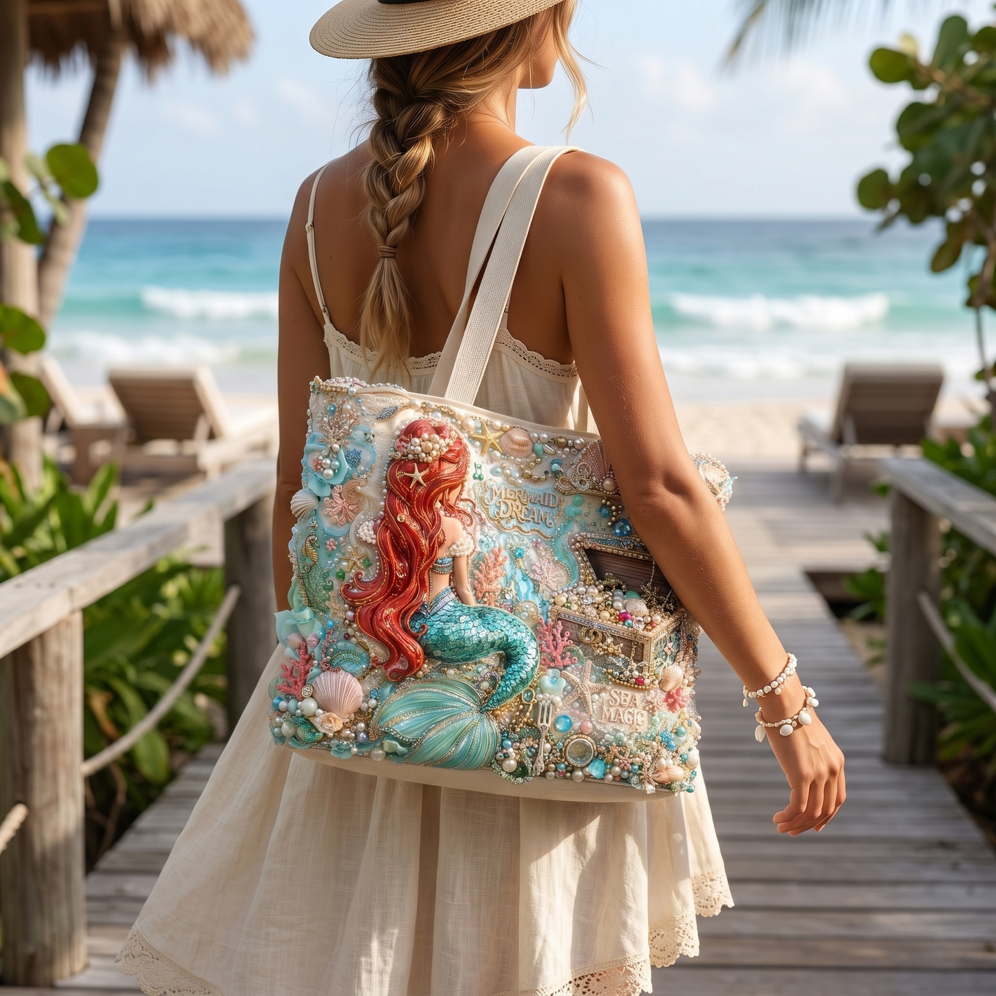 TLM Summer Vibes Tote Bag HTTT