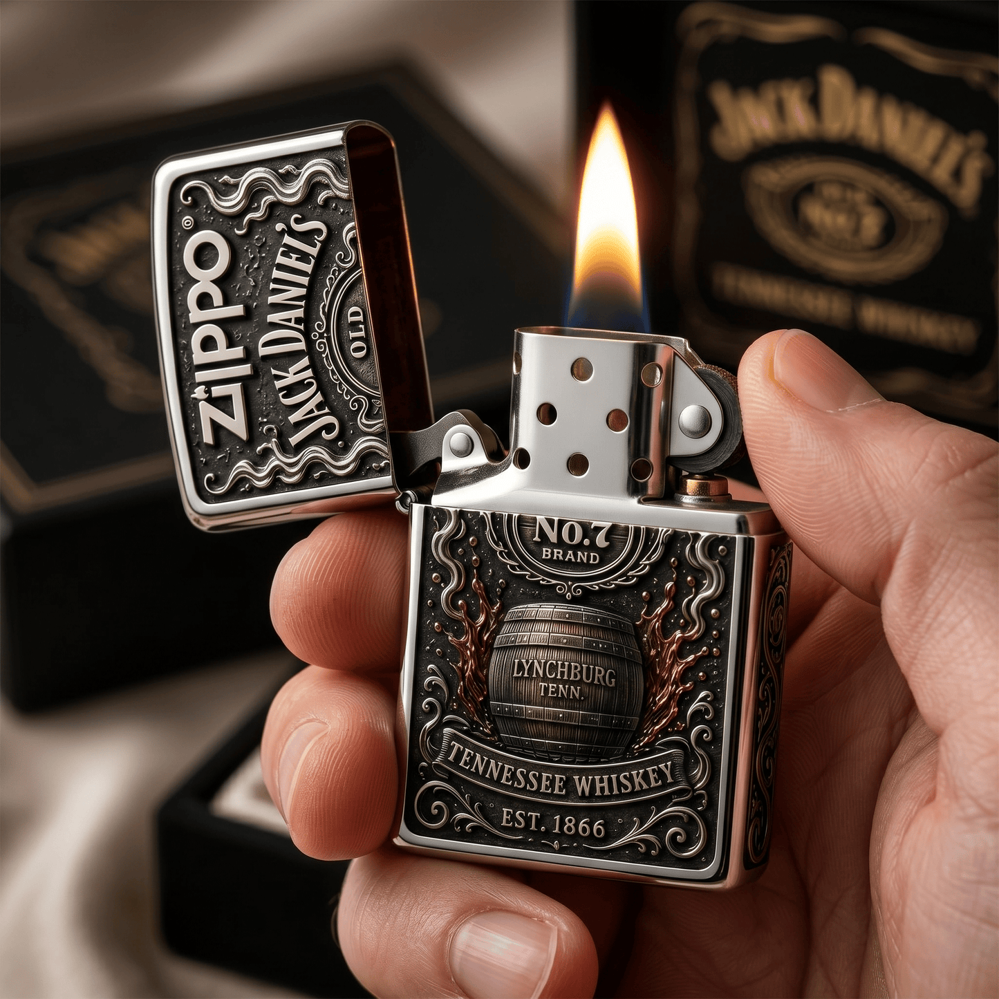 Premium JND Zippo Lighter TNSM