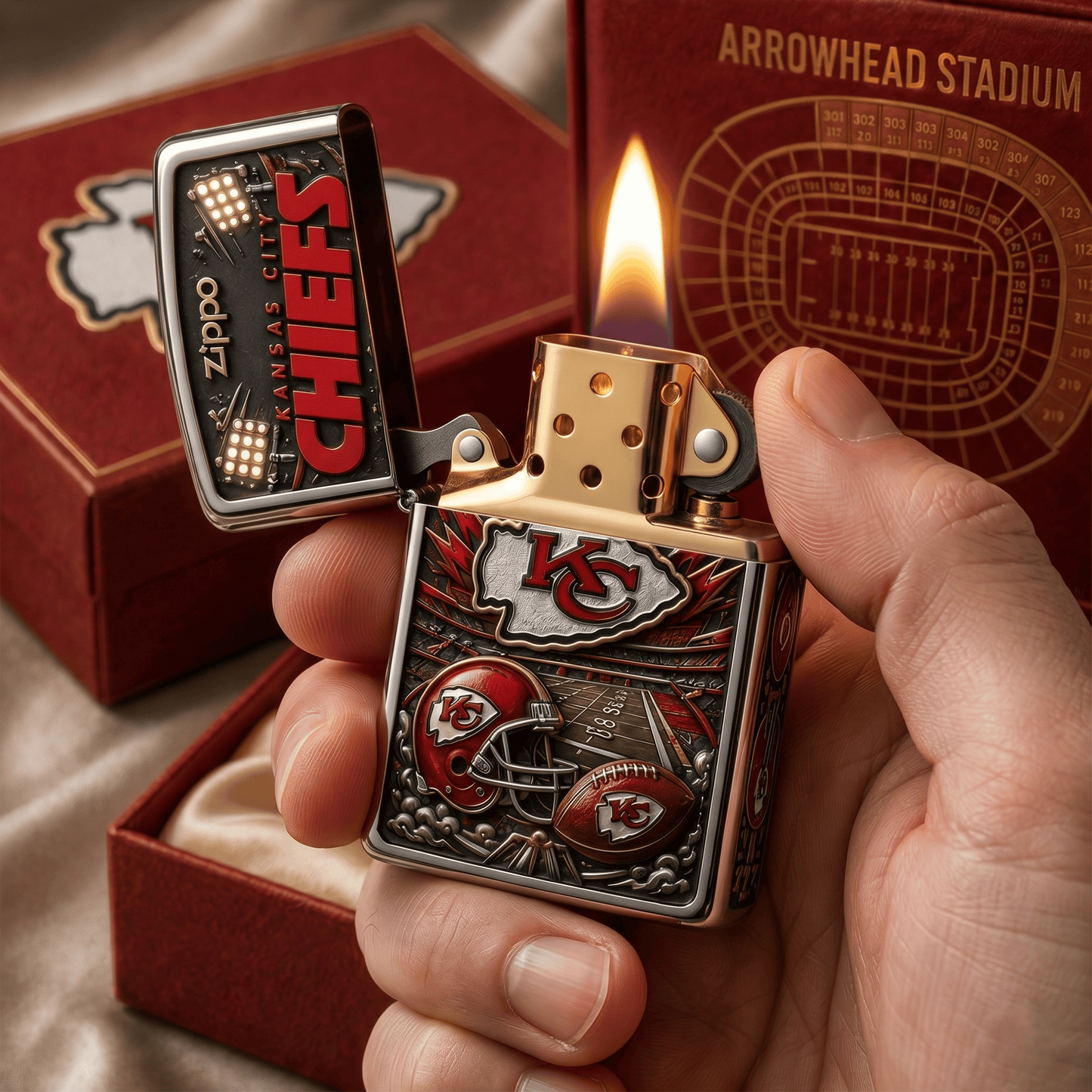 Premium KCC Zippo Lighter TNSM