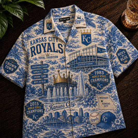 PREMIUM KCR HAWAIIAN SHIRT TTNL