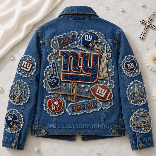 Premium NYG Denim Jacket NPL