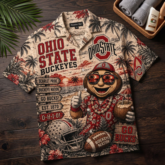 Premium OSB Hawaiian Shirt TNSM