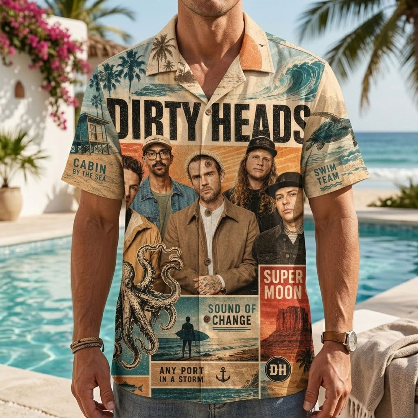 PREMIUM TDHS HAWAIIAN SHIRT HQH