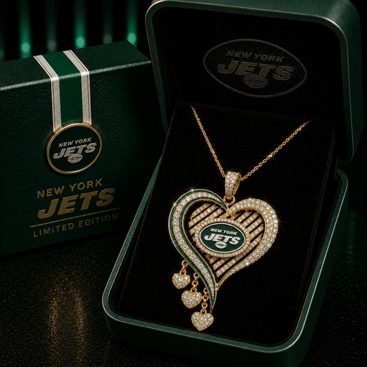 NYJ Solid Gold Chain with Diamond Pendant TMH