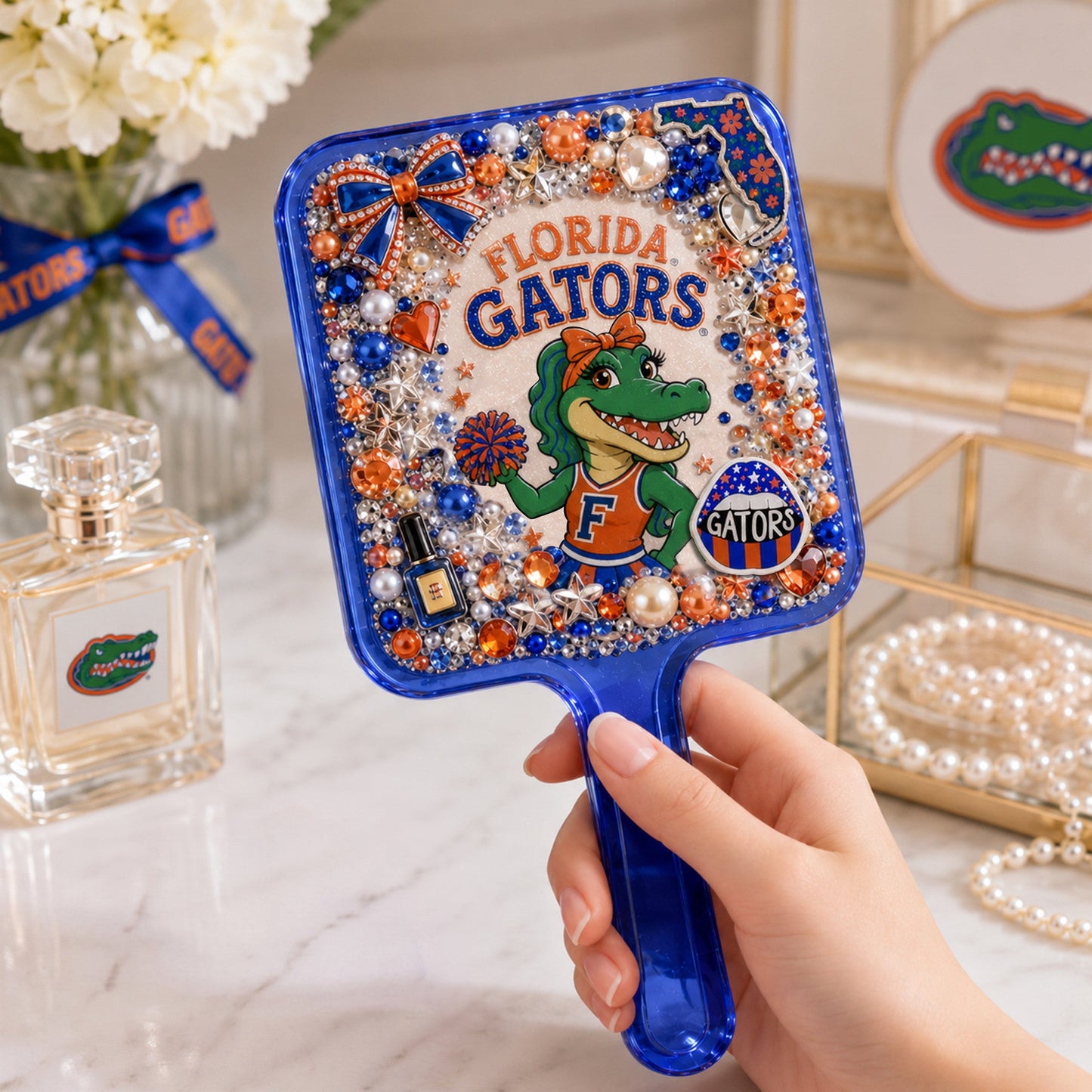 Premium FGT Glam Handheld Mirror TNSM