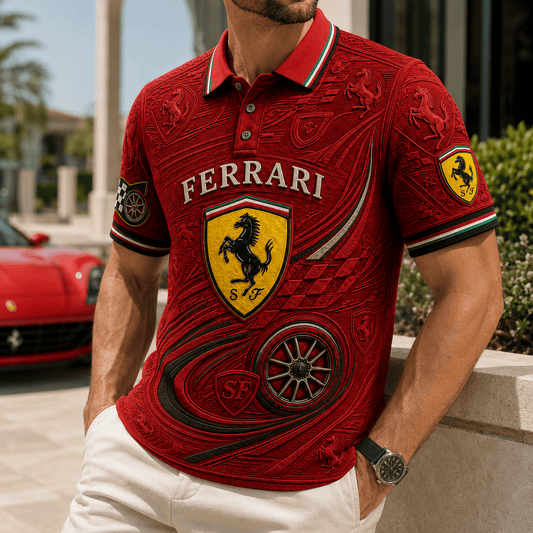 PREMIUM FRR EMBOSS POLO SHIRT HQH