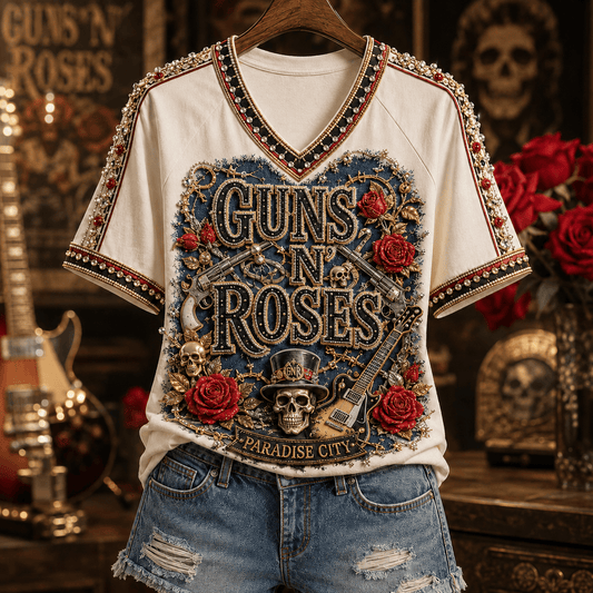 Premium GNR V-neck Shirt NPL
