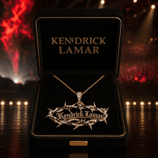 KDL Solid Gold Chain with Diamond Pendant BMD