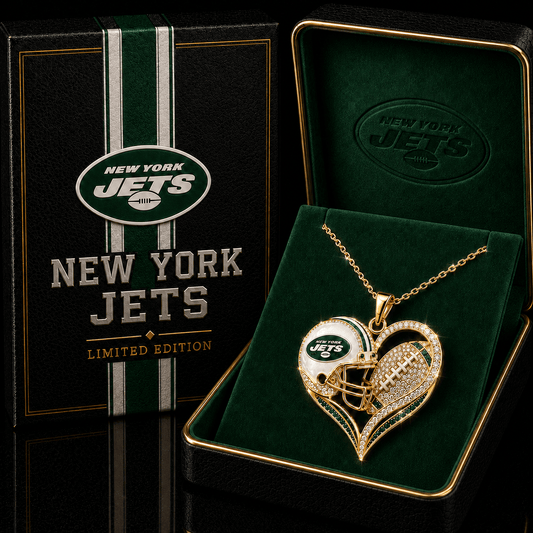 NYJ Solid Gold Chain with Diamond Pendant TMH
