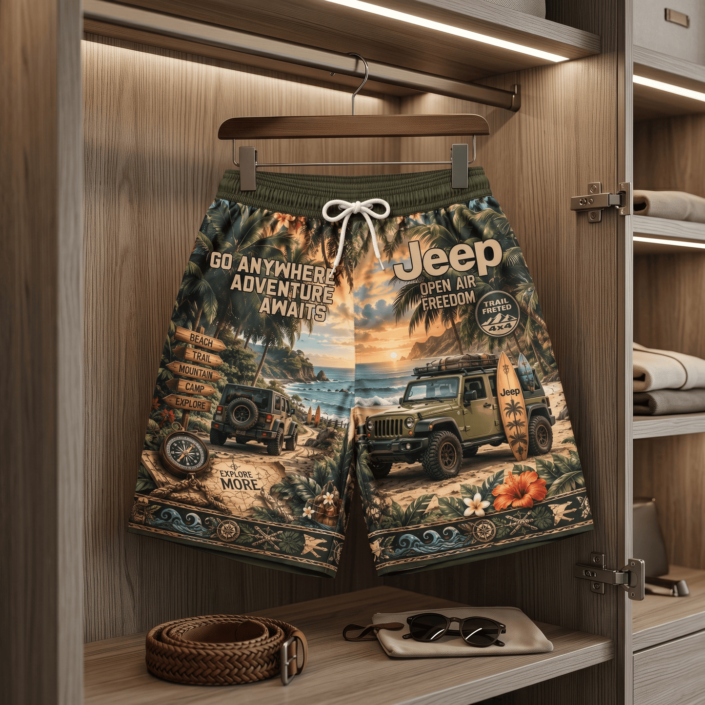 Premium JEP Hawaiian Shorts TNSM
