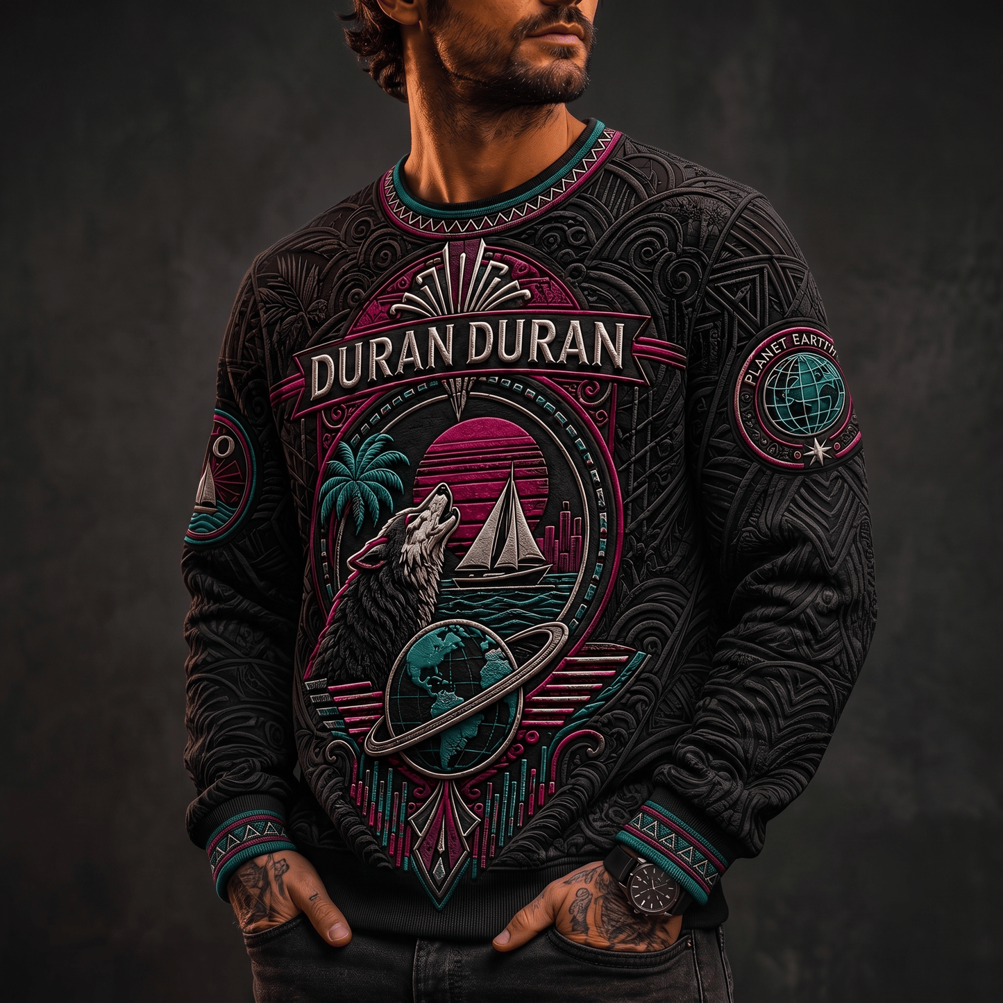 Premium DRDR 3D Embossed Shirt TNSM