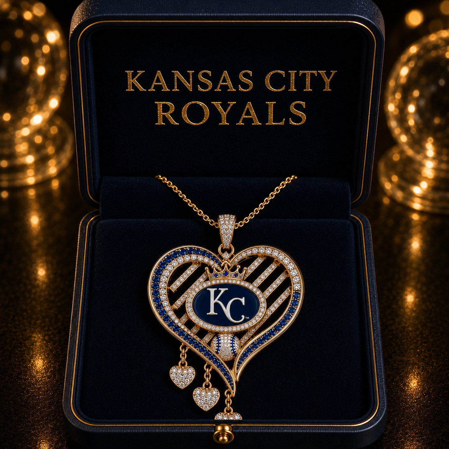 KCR Solid Gold Chain with Diamond Pendant BMD