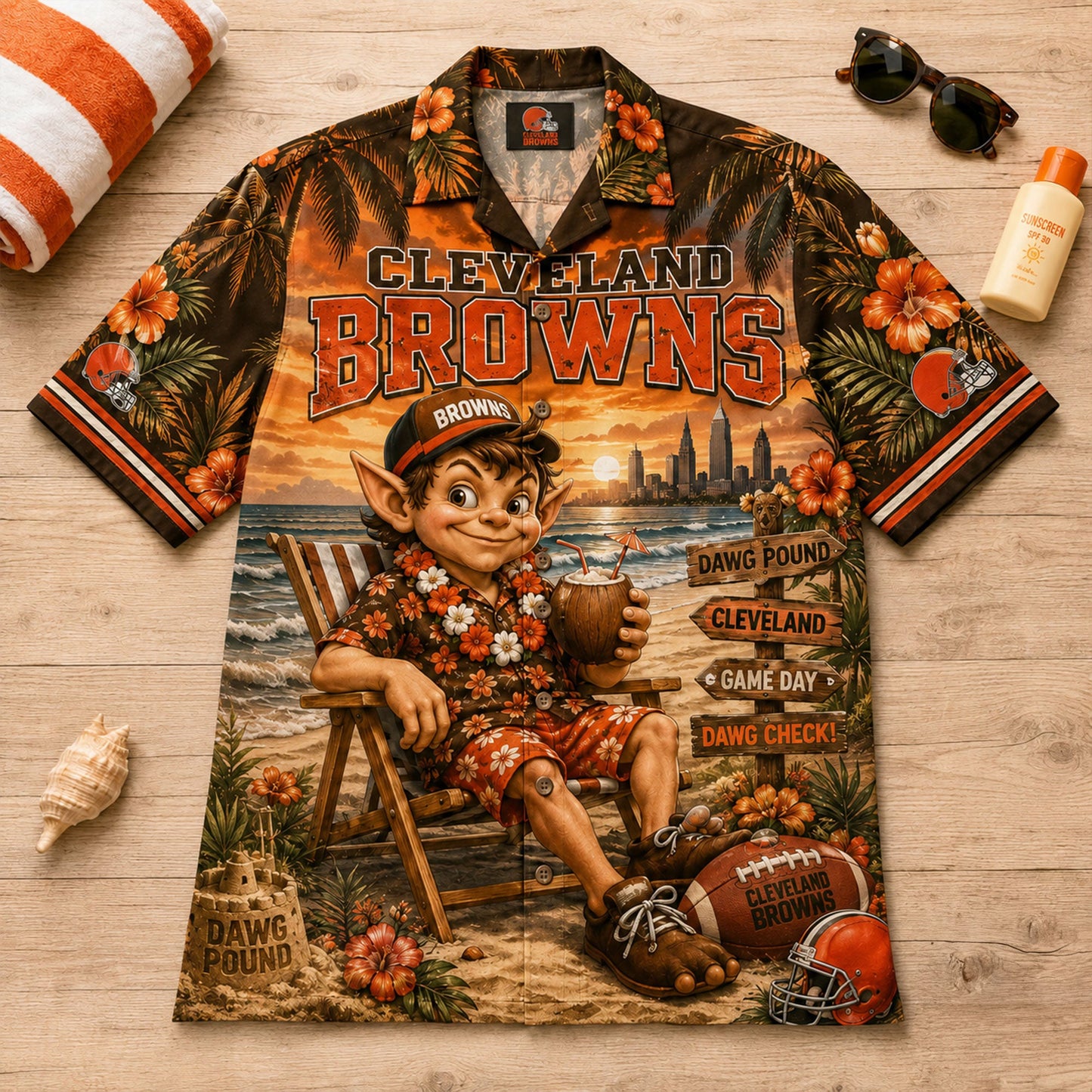Premium CLVB Hawaiian Shirt TNSM