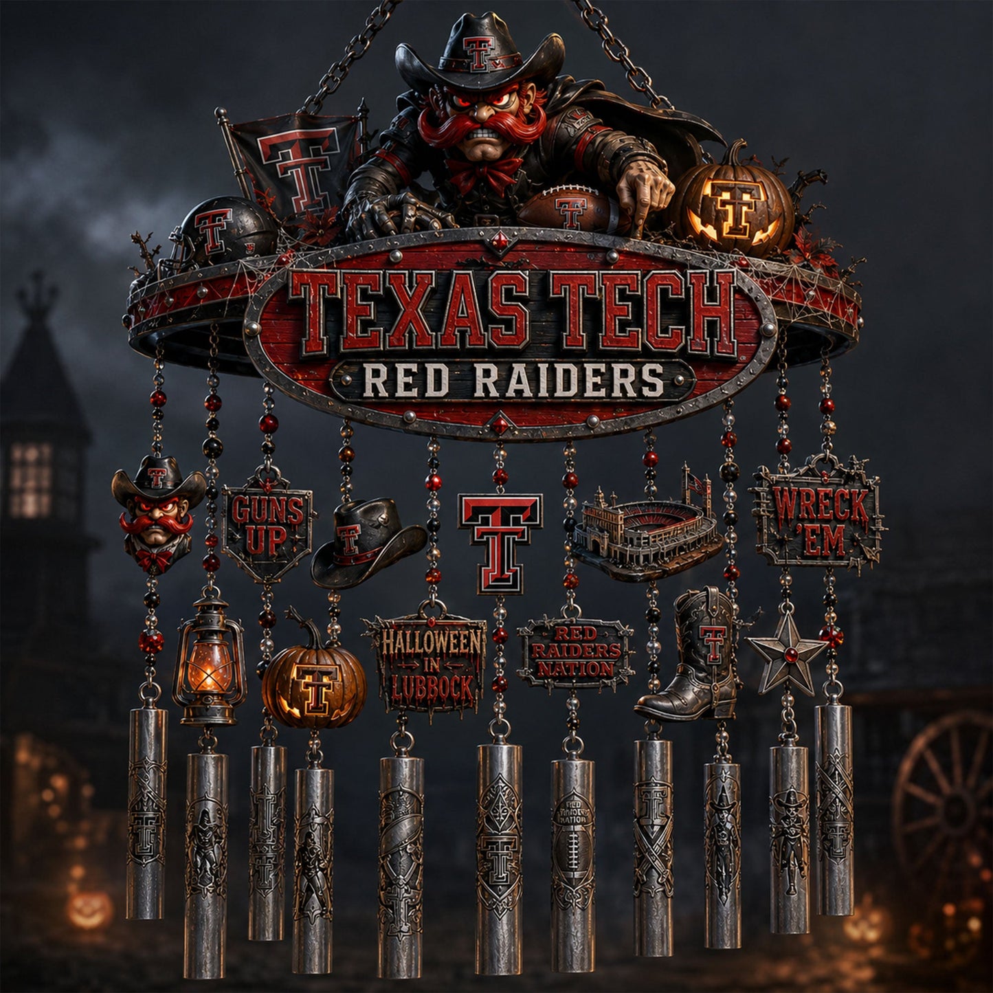 Premium TTRR Halloween Wind Chime TNSM