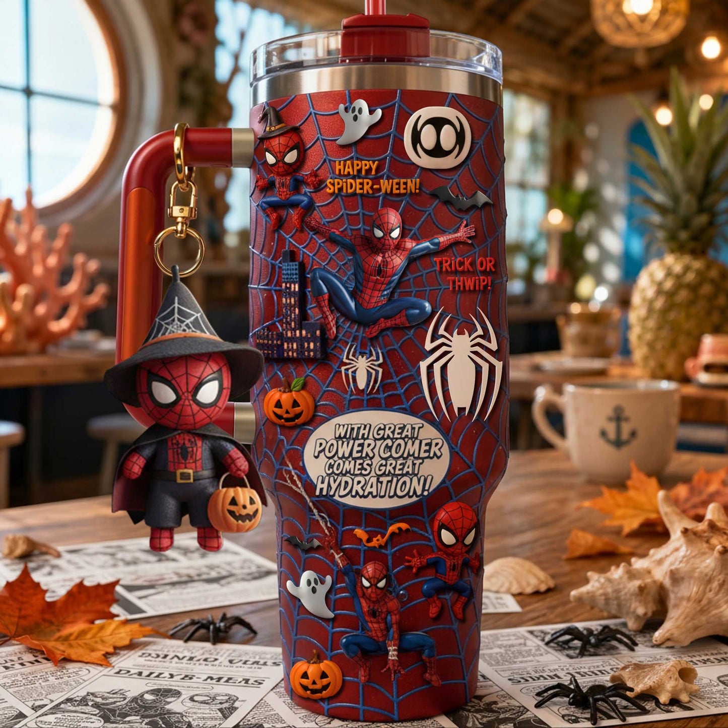 SPD 40oz Tumbler With Handle HTTT