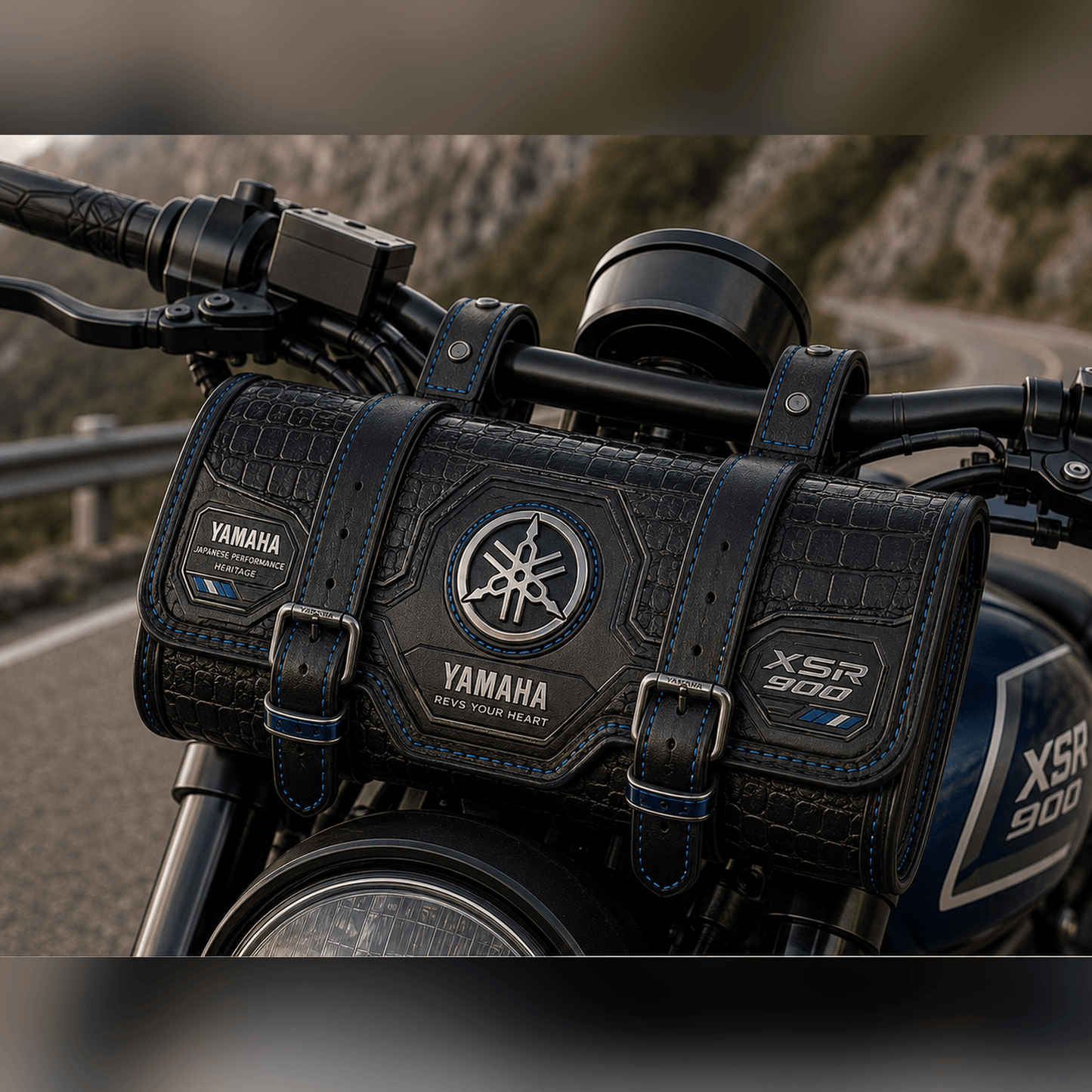YMH Premium Vintage Motorcycle Bag NTNA