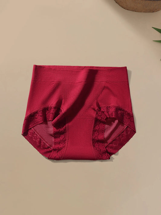 6PCS women's briefs soft and comfortable mid waist cinching and lifting buttocks underwear casual sports daily women's briefs