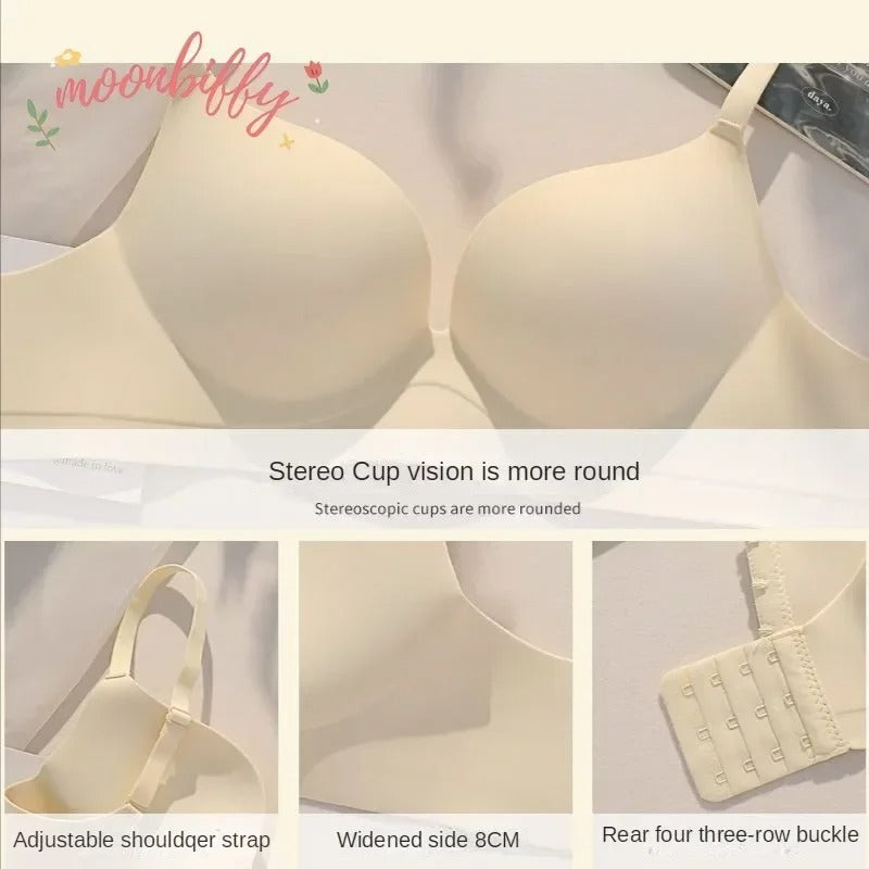 Ice Silky Nude Premium Quality  Seamless Bra