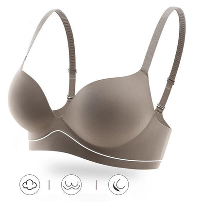 Ice Silky Nude Premium Quality  Seamless Bra